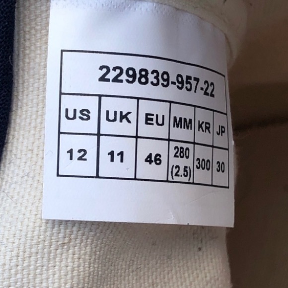 Vintage & Retro Men’s Levi’s Vulca Retro Low Top Canvas Sneakers Size 12 (EUC) - Picture 8 of 8